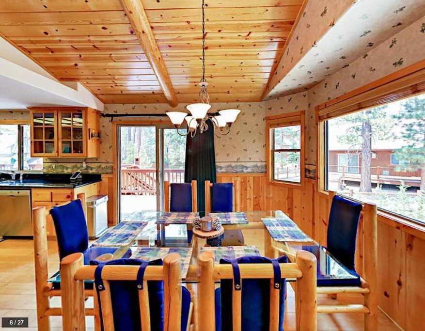 Вілла Teakwood - 3-Br Spa, Fire Pit, Quiet, Ac, Centrally Located Біг-Бер-Лейк Екстер'єр фото